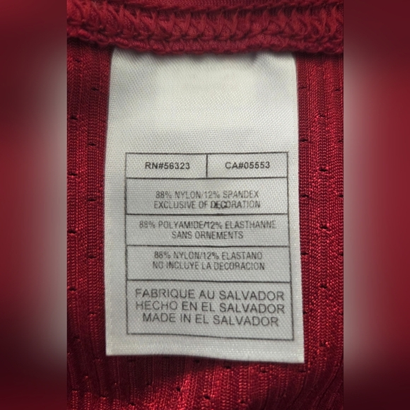 VINTAGE NIKE TEAM USC TROJANS #8 FOOTBALL JERSEY. - Picture 5 of 5